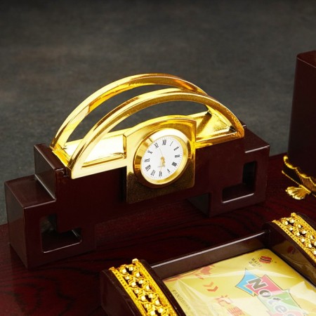 Tables set 6V1 (block d/papers, sub. D/seal, pencil case, clock, business card holder, globe)-9
