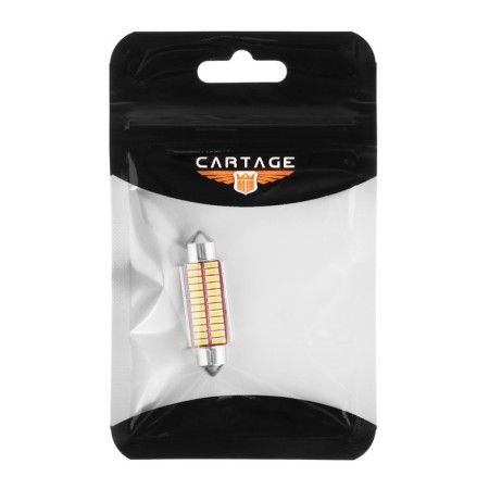Auto Stuffing LED CARTAGE, C5W, 12 V, 22 SMD, 41 mm, white light-2