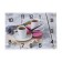 Wall clock, interior: kitchen, "coffee and sweets" 25x35 cm