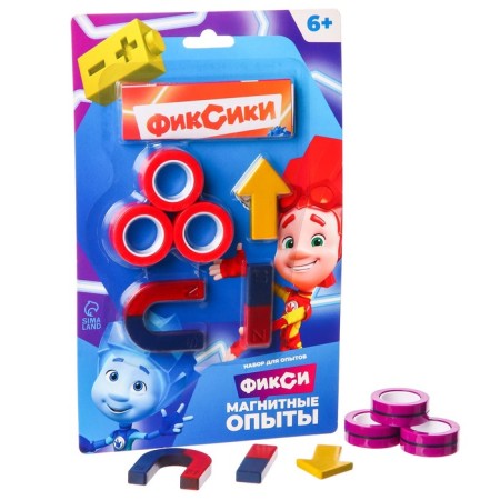 Set for experiments fixiki "magnetic experiments", with rings-1