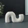 Ground "Jasmine" White, 13x3.5x7.5cm