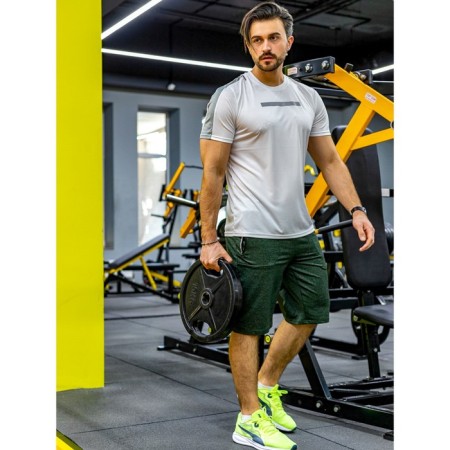Sports T -shirt Male Isee, size 48, white color-2