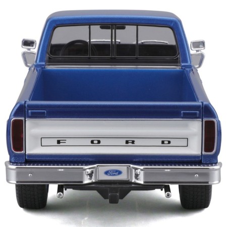 MASTO DIE-CAST 1979 Ford F150 Pick-UP, opening doors, 1:18, brown color-6
