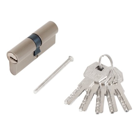 The cylinder mechanism standard Max, 70 mm (35x35), 5 keys, type key/key, matte nickel
