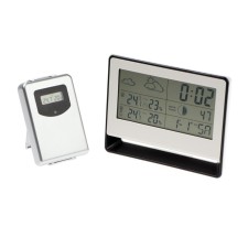 The Luazon LB-14 weather station, with a wireless sensor, from 4AAA not in compls