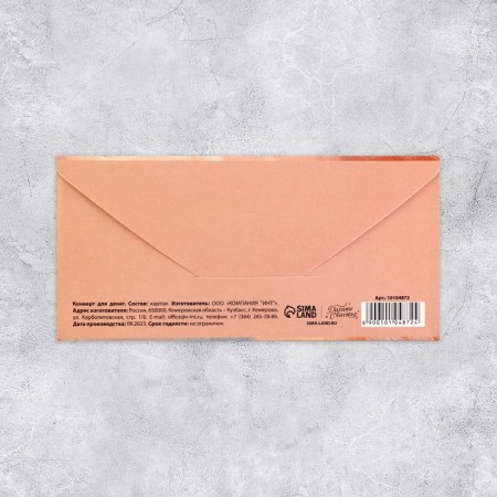 Money envelope "Texture", 16.5 x 8 cm-2