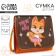 Bag children's fox, on the valve, chocolate color, 15x4x12 cm