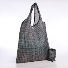 Household bag without fastening, black color