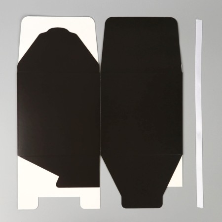 Gift folding box, packaging, “black”, 18 x 18 x 18 cm-6