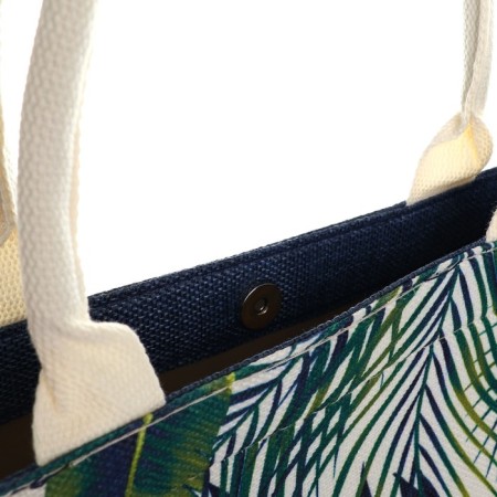 Bag Women's Beach Tropics, 41.5x34x12 cm, Green-5