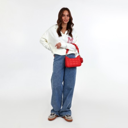 Baget bag, lightning department, red color-9