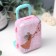Casket metal suitcase "Angel with a pipe" 10x7x5 cm