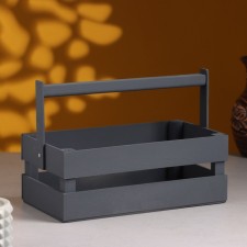 Wooden Kashpo 24.5 × 13.5 × 9 cm 