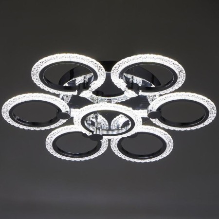 Economic Service chandelier with PDU 01506 LED 112W 3000-6000k, Dimmir., Chrome 60x60x10 cm-4