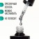 Gel nail polish, Glitter Flash, 3 phase, 8ml, LED/UV, transparent/holographic (03)