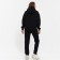 Women's costume (sweatshirt/pants), black color, size 44 (m)