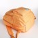 School backpack from textiles 2 department with lightning, 3 pockets, orange color