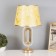 Table lamp "Reta" 1x40W E27+backlight, gold 29x29x51cm