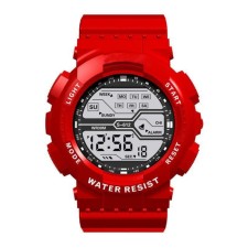 Watch of washing electronic, waterproof, red