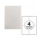 A4 labels are self -adhesive 50 sheets, 80 g/m, on sheet 4 labels, size: 105 x 148 mm, white, mix: glossy or matte