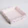Cookie box, confectionery packaging with PVC lid, “flowers”, 13 x 13 x 3 cm