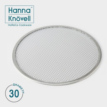 Baking form pizzahanna knövell, d = 30 cm, silver color