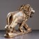 Figure "Lion" Right, Bronze, 73x23x43cm