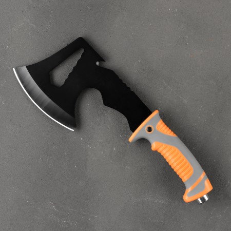 Tourist hatchet with wrench, black, 400 g, 28x11cm-2