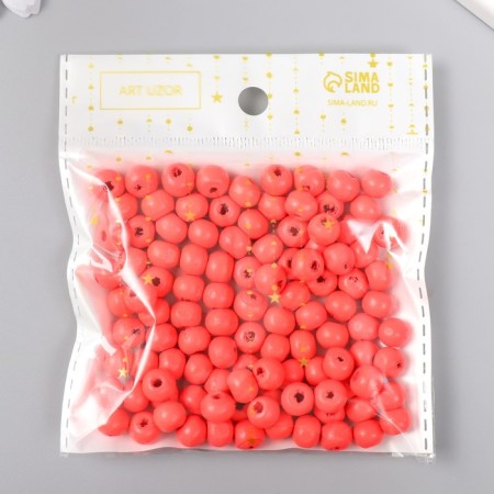 Beads for creativity tree "Bronze Cherry" D-0.8 cm, set 20 grams-2