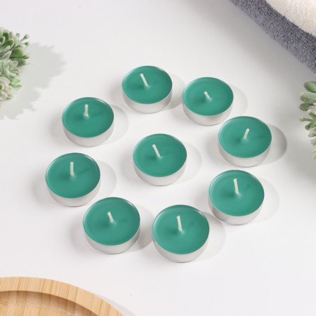 A set of tea candles of aromatic "coniferous needle", 9 pieces-1