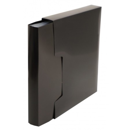 Folder C 80 A4, 700 μm inserts, Calligrata Deluxe, 40 mm, in the box, black