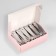 Kusachki-cannips are manicure, with a file, 5.5 cm, packing 12 pcs in a box, silver color