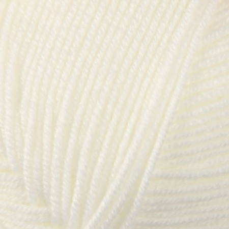 Yarn "Children's Volumetric" 100% microfiber 400m/100g (01-white)-2