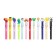A set of pencils, 12 colors, eternal, rubber decor, calligrata