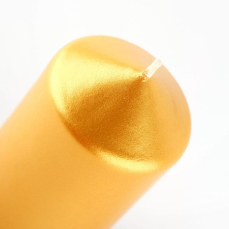 Candle-canbic 5.5 x 10.5 cm x 5.5, golden-1