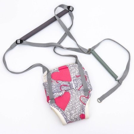 Jumpers No. 1, 2B1 "Pink Hearts" (jumpers, swings, tarzanka)-11