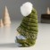 Souvenir Polystone "Grandfather Frost" Red-Green 7x6.5x12 cm