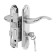 Cut Lockland RD001, with a pen, 3 keys, color chromium
