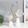 Souvenir "Swans" set 2 pcs 10x12x42 cm