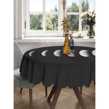 The tablecloth “Lunar changes”, round, Saten, d = 150 cm