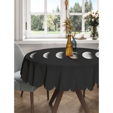 The tablecloth “Lunar changes”, round, Saten, d = 150 cm