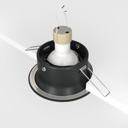 The built-in lamp Technical DL030-2-01B, 1x50W, 9.8x9.8x4.5 cm, GU10, black color black-5