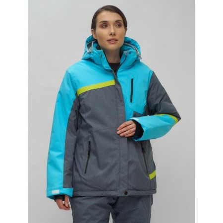 Ski suit female, size 56, blue color-26