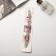 Hair accessory "Dolores" chamomile leaflets, 23.5x2 cm, silver