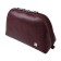 Cosmetic bag with lightning, burgundy color