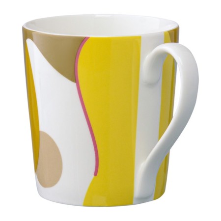 Tkano Freak Fruit mug, 350 ml, mustard color-1