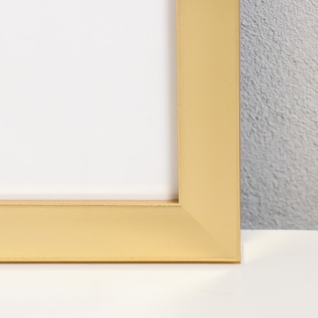 Photo frame Plastic "Mira" 40x40 cm, 641811 gold (plastic screen)-1