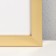 Photo frame Plastic "Mira" 40x40 cm, 641811 gold (plastic screen)