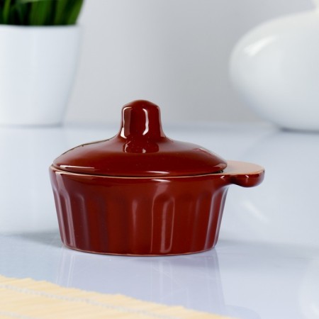 Kokotnitsa "Nostalgia with a lid" 0.2l / 12x8cm, standard-2