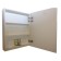 Mirror COMFORTY CASTORTY Diana 60 for the bathroom, white gloss color